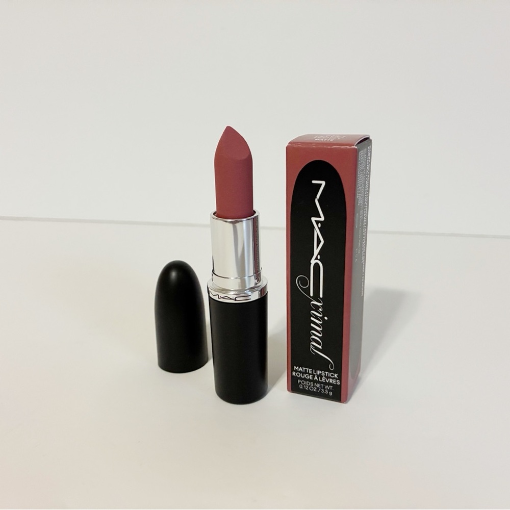 🌸New MAC Ximal Matte Lipstick 0.12oz/3.5g Velvet Teddy #617